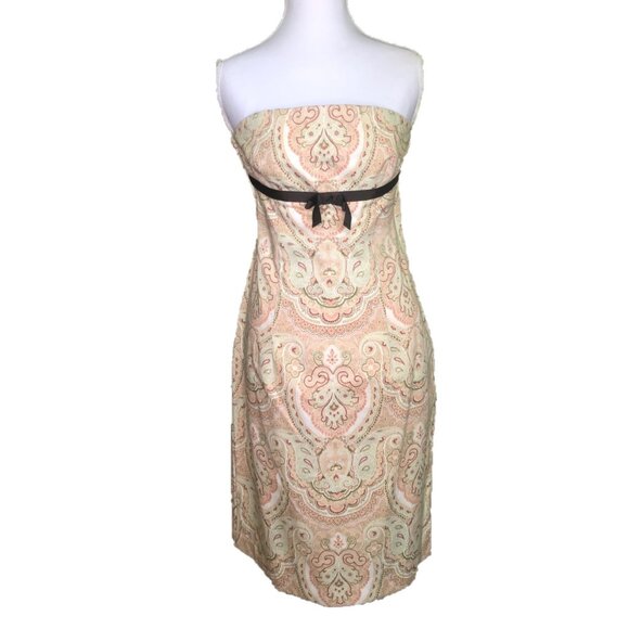 Mario Balthazar Summer Dress Size Small Paisley Pattern - Picture 1 of 6